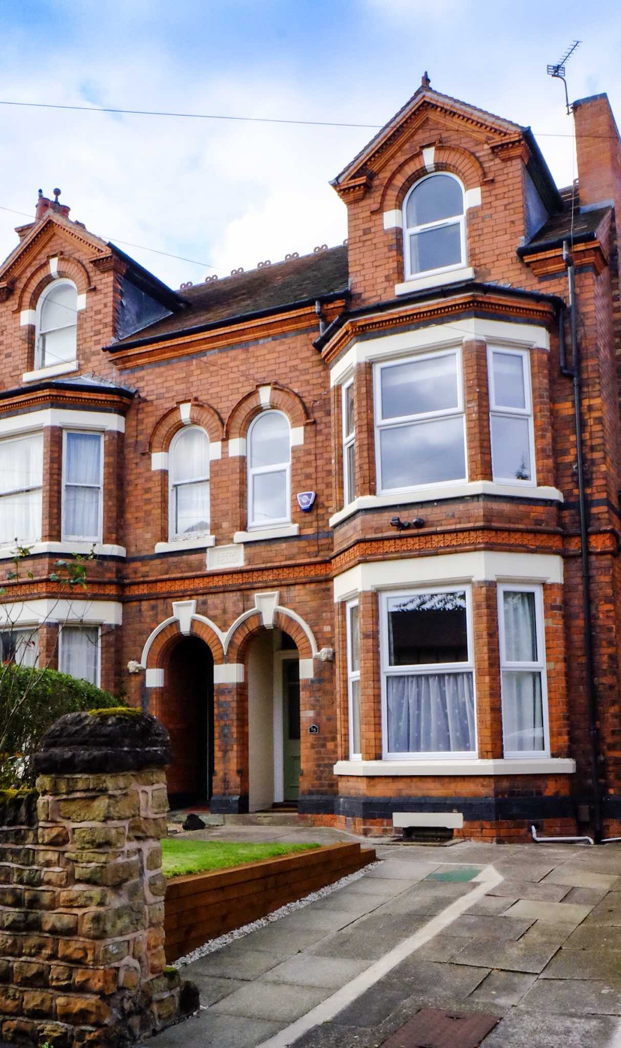 Front of the house