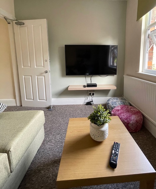 Another view of the TV room